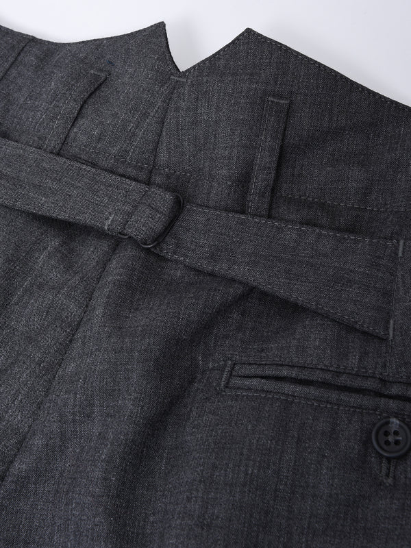 WP Pant_B - Charcoal Tropical WoolLC001